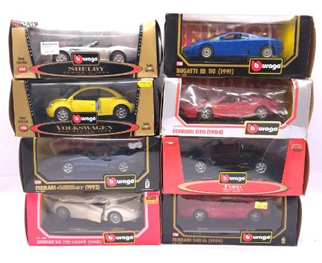 Bburago, a boxed 1:24 &amp; 1:25 scale group to include 1539 Ferrari 348tb (1989), 0572 Ferrari GTO (1984) and others. Althou