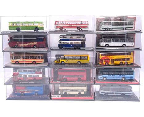 Corgi "Original Omnibus", a boxed bus group to include OM42401 Daimler Roadliner/Panorama 1 "Black &amp; White Motorways Ltd"