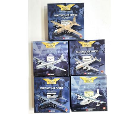 Corgi, "Aviation Archive" a boxed 1:144 scale to include AA47509 Lockheed C-121A Constellation and others. Conditions althoug