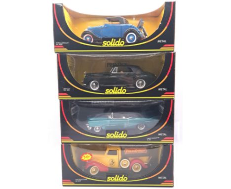 Solido (Prestige Series), a boxed Classic Model group to include 8009 Ford Cabriolet, 8007 Bentley and others. Although unche