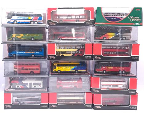 Corgi "Original Omnibus", a boxed bus group to include OM46103 Plaxton Paramount "First Eastern Countries" and others. Condit
