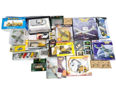 Corgi, Joal and similar, a boxed group of models to include Corgi 48903 "The Aviation Archive" Military; Franklin Mint 300SL 