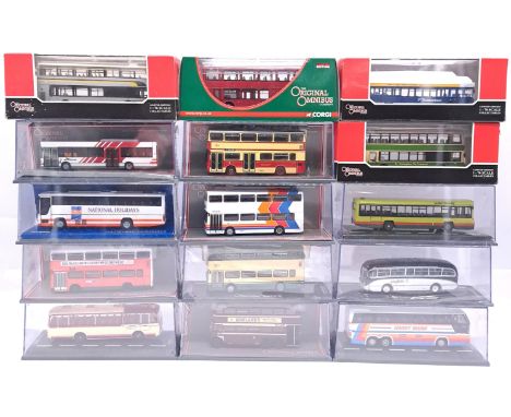 Corgi "Original Omnibus", a boxed bus group to include OM44703 Dennis Dart SLF "Thamesdown Transport (Centenary)" and others.