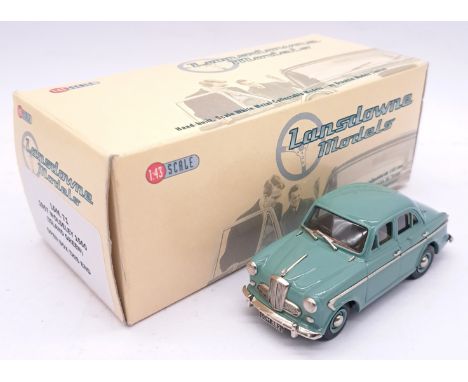 Lansdowne Models (Brooklin) a boxed 1:43 scale LDM71 1957 Wolseley 1500 in Ireland Green. Condition appears generally Near Mi