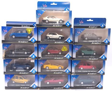 Solido, a boxed group comprising of "Today Series" to include No.1521 BMW Series 3 and others. Conditions although unchecked 