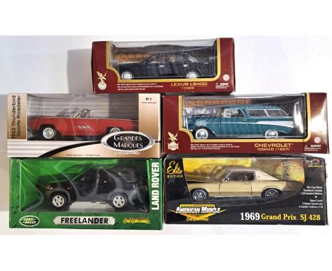 Yat Ming (Road Signature) &amp; ERTL, a boxed 1:18 and similar scale group to include Yat Ming (Road Signature) Chevrolet Nom