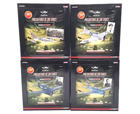 Corgi, "Aviation Archive" a boxed 1:72 scale (Predators Of The Skies) to include PR99406 Lockheed F-104C Starfighter and othe