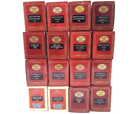 EFE, a boxed 1:76 scale commercial group comprising of Trucks, Lorries and similar to include 33201 Trader Articulated Flatbe