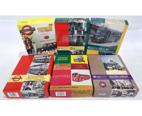 Exclusive First Editions (EFE), a boxed Set group to include London Transport Limited Edition gift set No.1 "Beatties" and ot