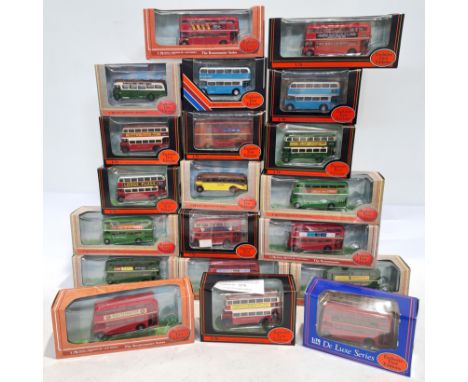 EFE (Exclusive First Editions), a boxed 1:76 Scale bus group to include 29905 AEC 10T10 bus "London Transport"; 31904 RML Rou