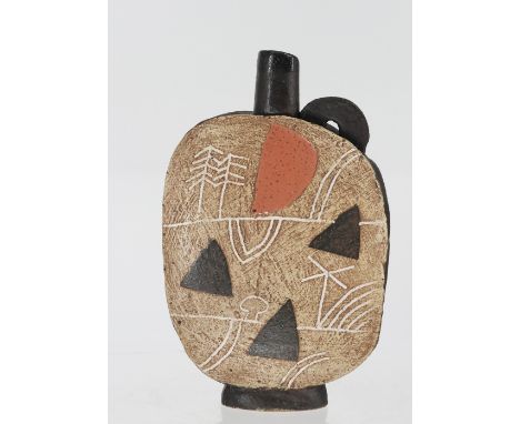 John Maltby (British, 1936–2020). Vessel, Steingut, guter Zustand,  H 22,5 cm. / John Maltby (British, 1936-2020). Vessel, ea