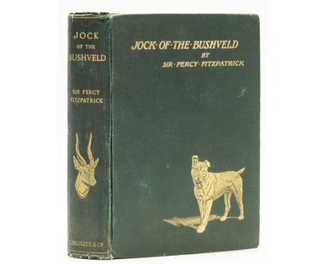 Fitzpatrick (Sir Percy) Jock of the Bushveld, first edition, first issue with the incorrect drawings of the dung beetle on pp