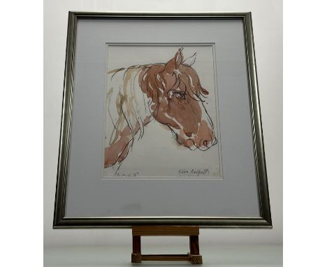 Kim Redpath SSA (Scottish 1925-), "Rags", watercolour and pencil, signed and titled in penicl bellow, artist details verso, i