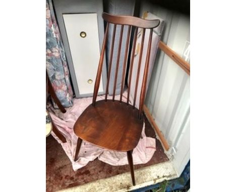 Pair of Ercol stick back chairs