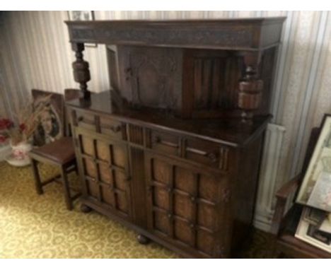 Vintage Court Cupboard