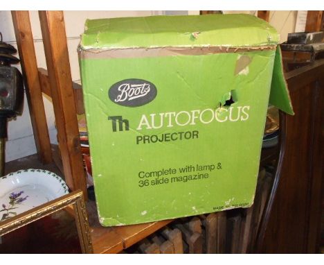 Boots Autofocus slide projector