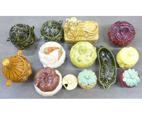 A collection of twelve Sylvac face pots **PLEASE NOTE THIS LOT IS NOT ELIGIBLE FOR IN-HOUSE POSTING AND PACKING** 