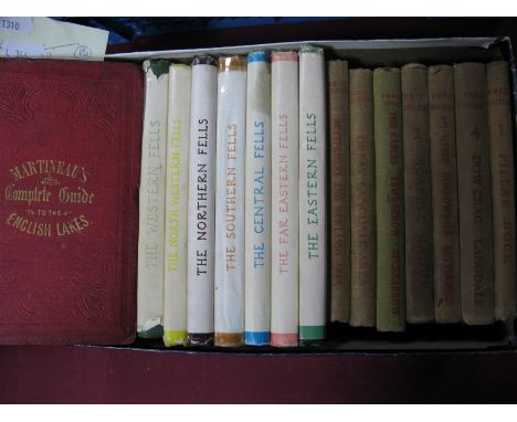 Martineau [Harriet]: Martineau's Complete Guide to the English Lakes, 1855, pub. John Garnett, Windermere, with fold-out map 