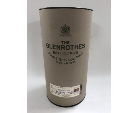 A boxed Single Scotch Whisky - The Glenrothes Distillery.