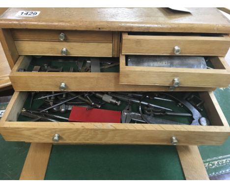 A small case of precision tools etc