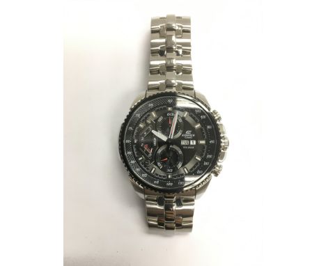 A gents Casio Edifice watch.