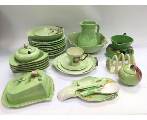 A collection of ceramics including Carltonware and Royal Winton items.