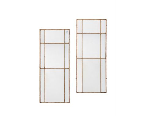A PAIR OF LARGE GEORGE III GILTWOOD AND GESSO WALL MIRRORSCIRCA 1790each 228cm high, 94cm wideProvenance: Ston Easton Park, n