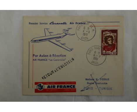 Austria 15x(Dc-9) first flight covers from Vienna to different destinations in 1971 XXXX
