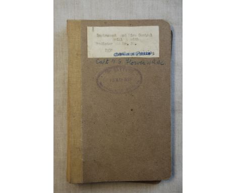 The 'Loxit' Binder-Instrument and Fire Control Drill Boob-with predictor AA No.10-1951, manufactured by Hunt & Broadhurst Ltd
