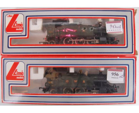 Two Lima GWR small prairie tank engines (G-BG)