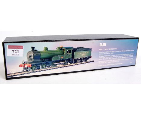 A DJH whitemetal kit with etched chassis to build a NER/LNER/BR class D20 4-4-0 engine and tender, appears complete (NM-BNM)