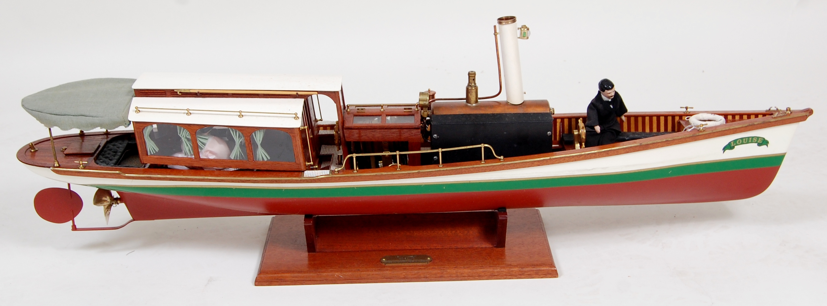 Scratch built to a good standard 112th scale Windermere Steam Launch