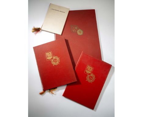 Urkunden aus dem Nachlaß Heinz Thiel, Regisseur. Verleihungsurkunde zur Kurt-Barthel-Medaille 1988, Johannes-R.-Becher-Medail