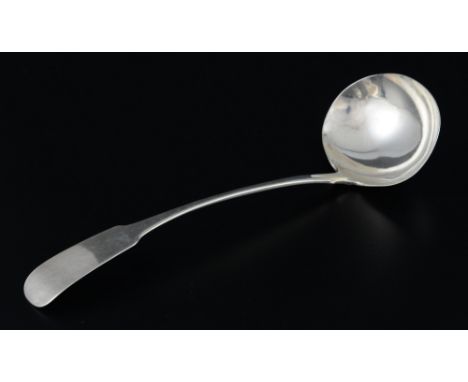 William IV Scottish silver fiddle pattern soup ladle, Edinburgh, 1832, 5oz, 155g, 