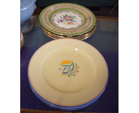 A Collection of Various Dinner Plates to Include Mintons, Royal Doulton, Minton Versaille 