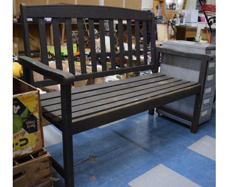 A Garden Bench, 122cm Wide 