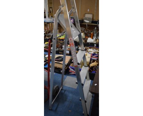 An Aluminium Step Ladder 