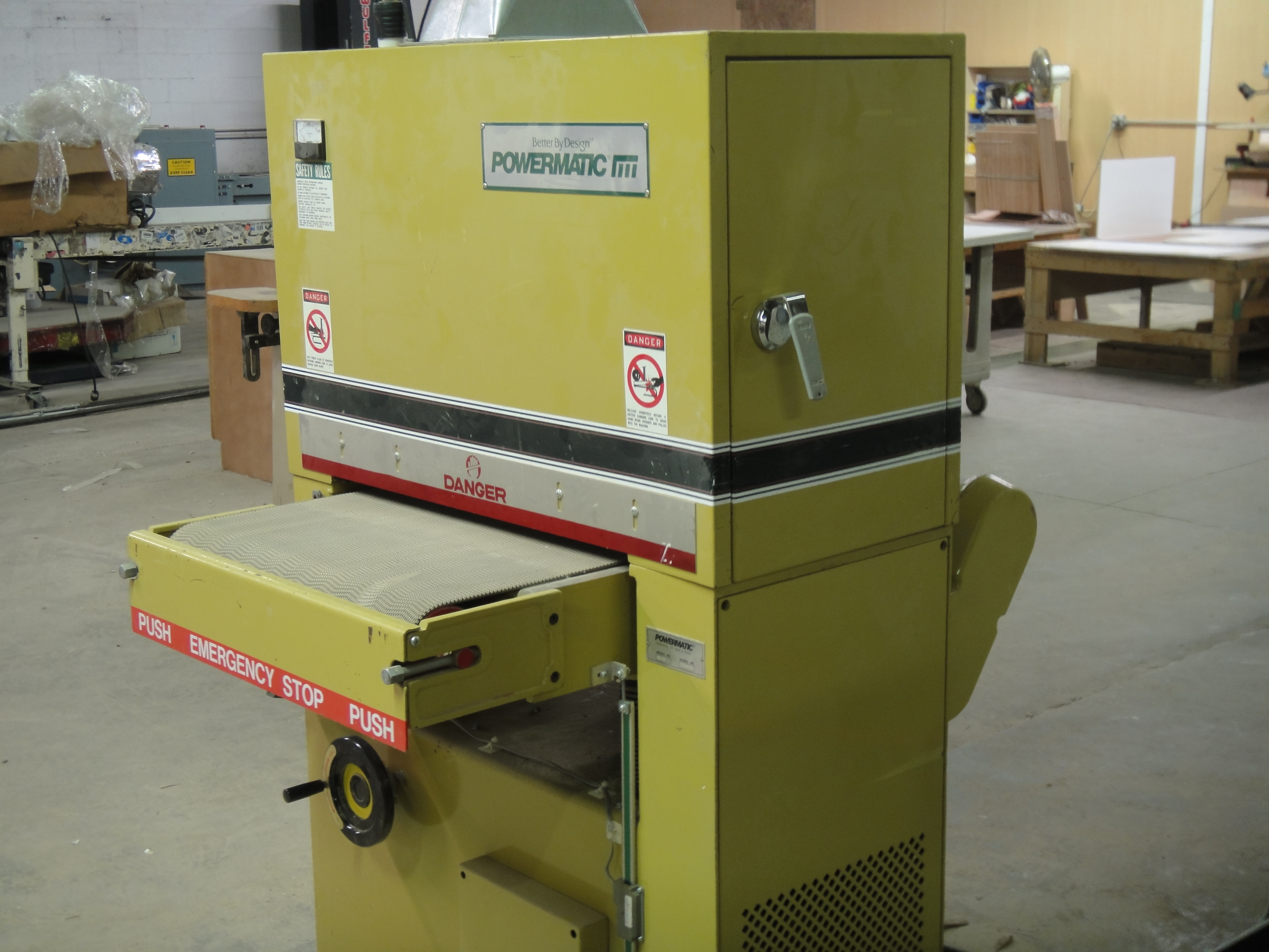 powermatic belt sander