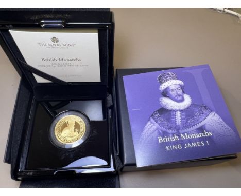 UNITED KINGDOM. Elizabeth II, 1952-2022. Gold 100 pounds, 2022. Royal Mint. Proof. This design is the second release in a Roy