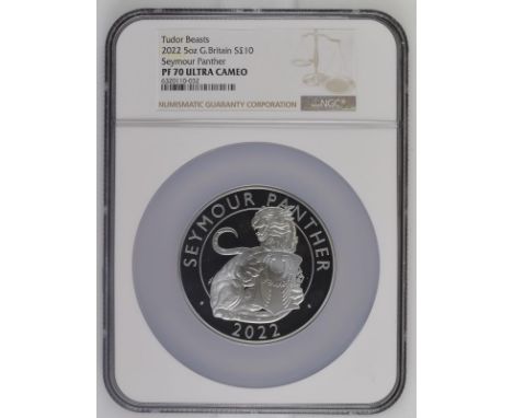 UNITED KINGDOM. Elizabeth II, 1952-2022. Silver 10 pounds, 2021. Royal Mint. Proof. Celebrating the medieval tradition of her