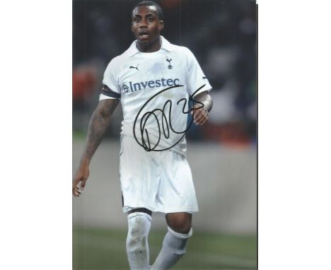 Danny Rose Signed Tottenham Hotspur 8X12 Photo Good condition. All items come with a Certificate of Authenticity and can be s
