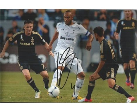 Younes Kaboul Signed Tottenham Hotspur 8X12 Photo Good condition. All items come with a Certificate of Authenticity and can b