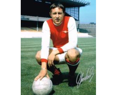 John Radford Arsenal Fc Signed 10 X 8 high quality photograph.  Good condition. All items come with a Certificate of Authenti