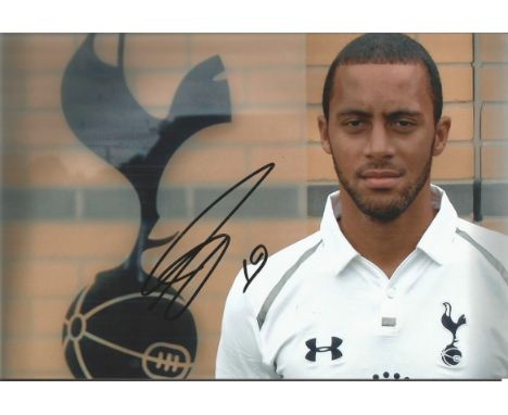 Moussa Dembele Signed Tottenham 8X12 Photo  Good condition. All items come with a Certificate of Authenticity and can be ship