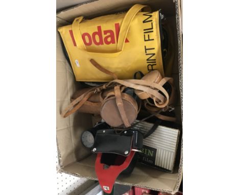 A Praktica LTL camera with Miranda Skylight filter lens, together with a small quantity of various camera equipment including
