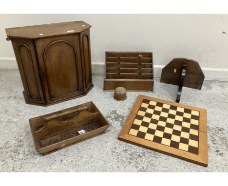 A Victorian mahogany single door side wall cabinet with arched panelled door enclosing a single shelf, 45 cm wide x 23 cm dee