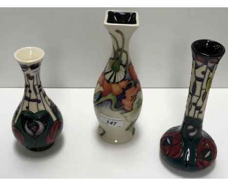 A Moorcroft Collector's Club "Demeter" pattern vase by Emma Bossons, date marked for "2008", inscribed to base "M.C.C. 178-20