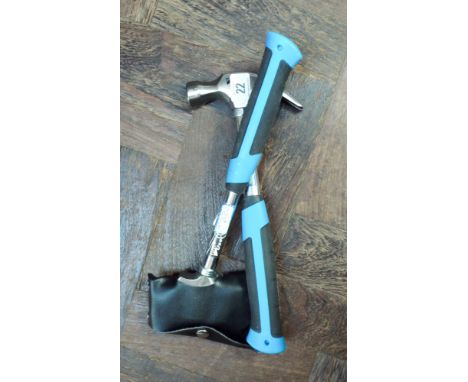 A new claw hammer and a new axe 