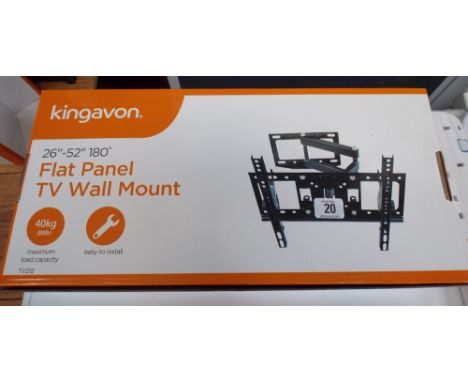 A new flat panel TV adjustable wall mount bracket for televisions 26" - 52" 180 degree