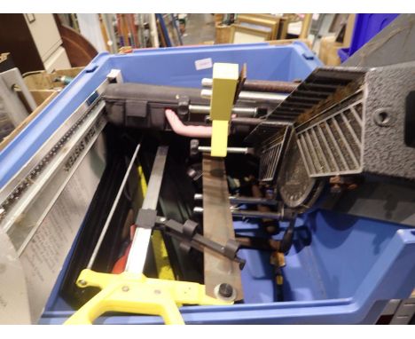 Box of mixed tools to include table saw. Not available for in-house P&amp;P, contact Paul O'Hea at Mailboxes on 01925 659133 